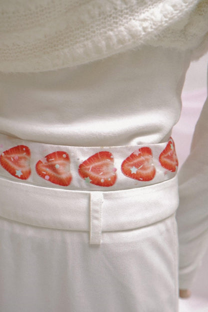 Happy Strawberry Cake Skirt