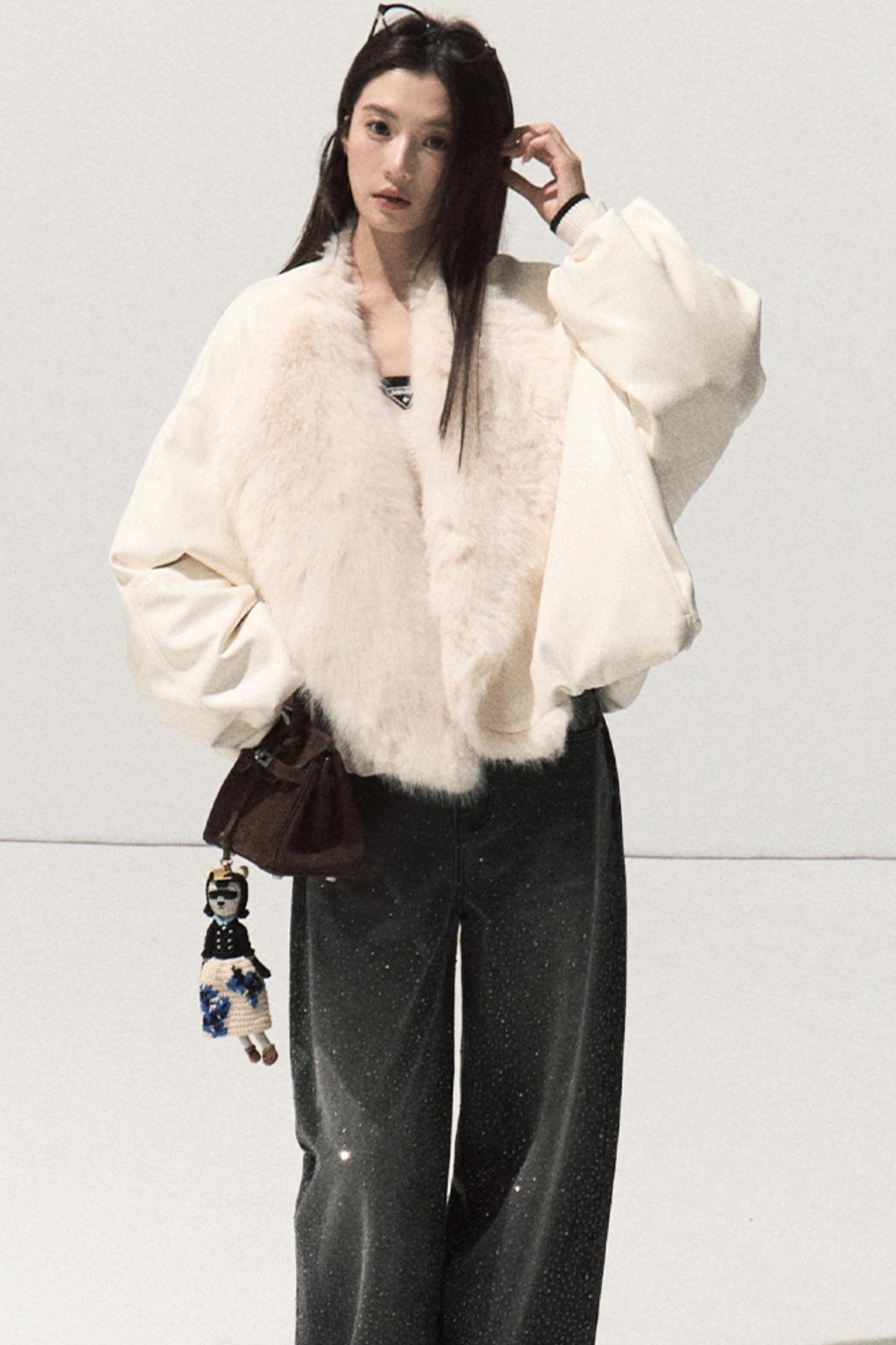 Wool Knit Slim Sweater