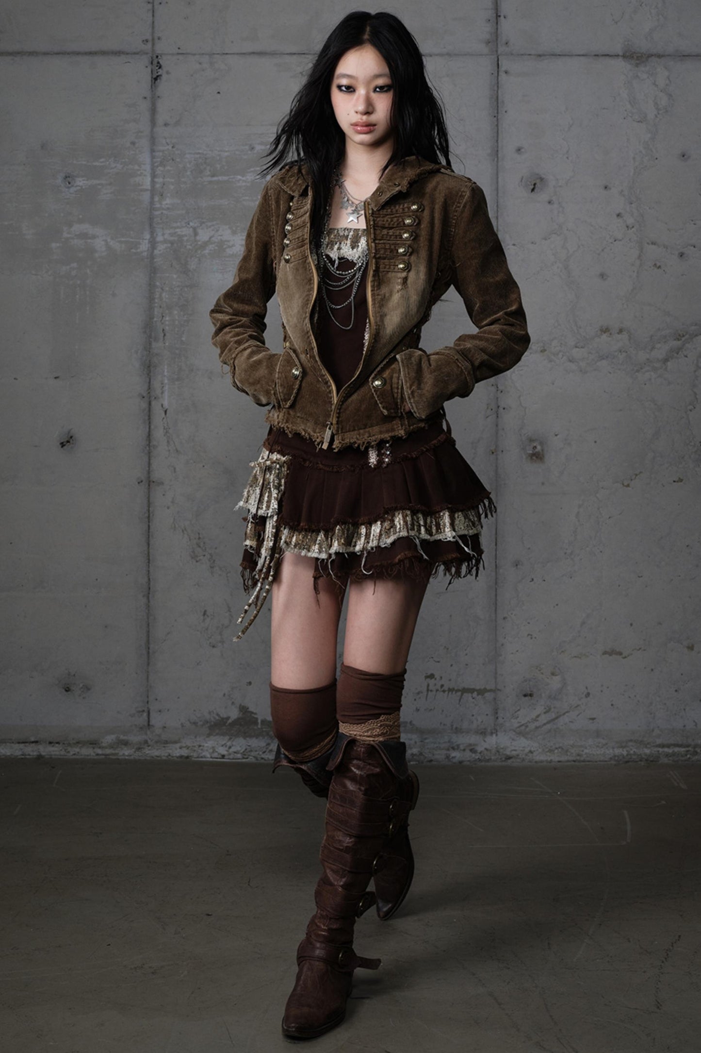 Detachable Slim Hooded Jacket