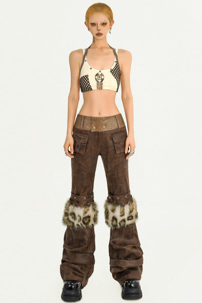 Vintage Silhouette Fit Pants