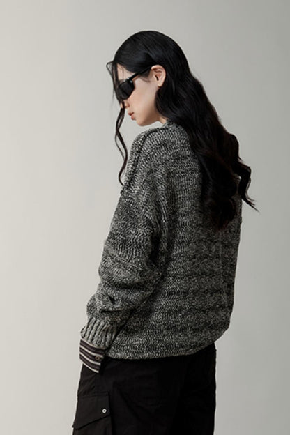 Luxury Blend Dropped Shoulder Sweater