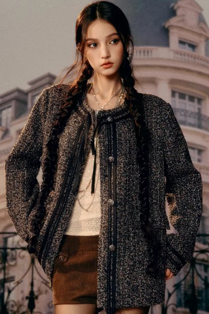Vintage Tweed Chanel Jacke