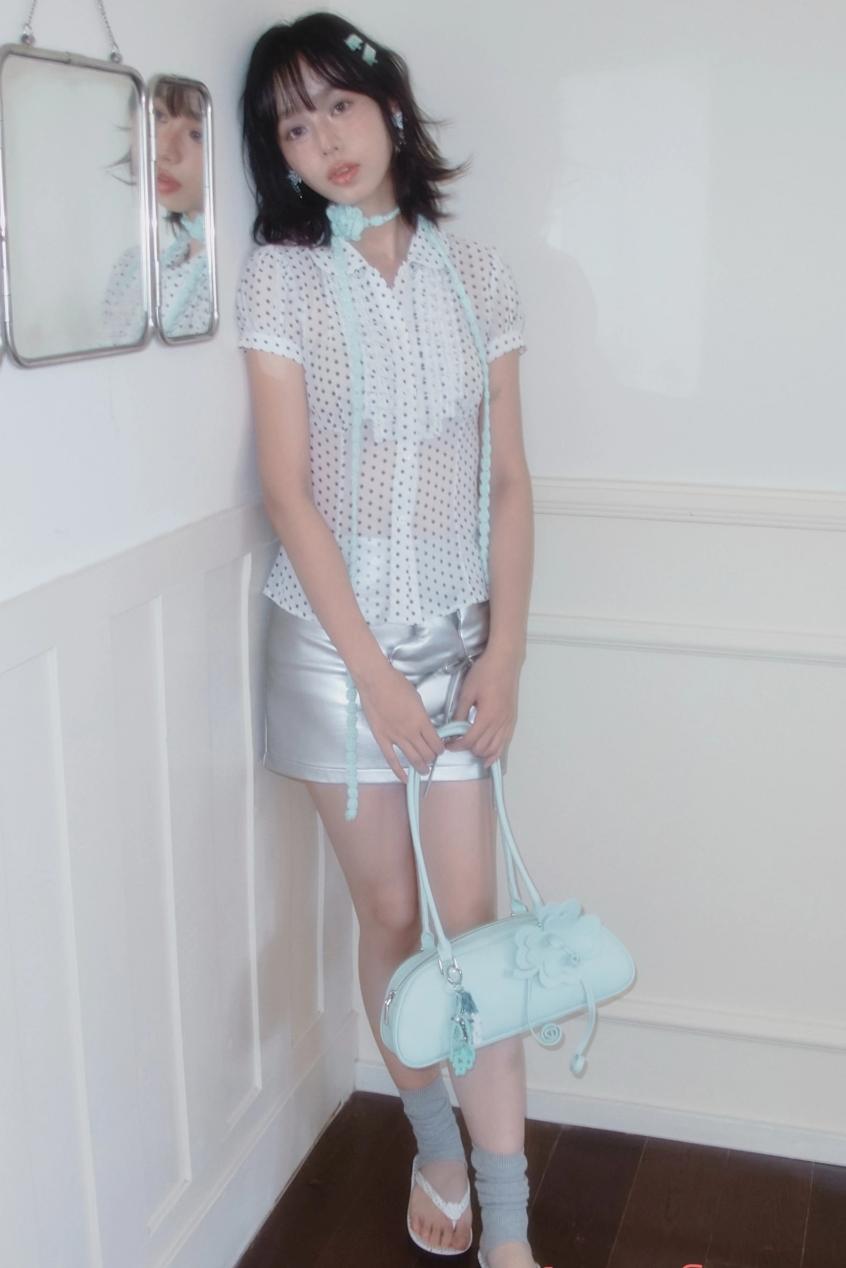 Clover Baguette Shoulder Bag