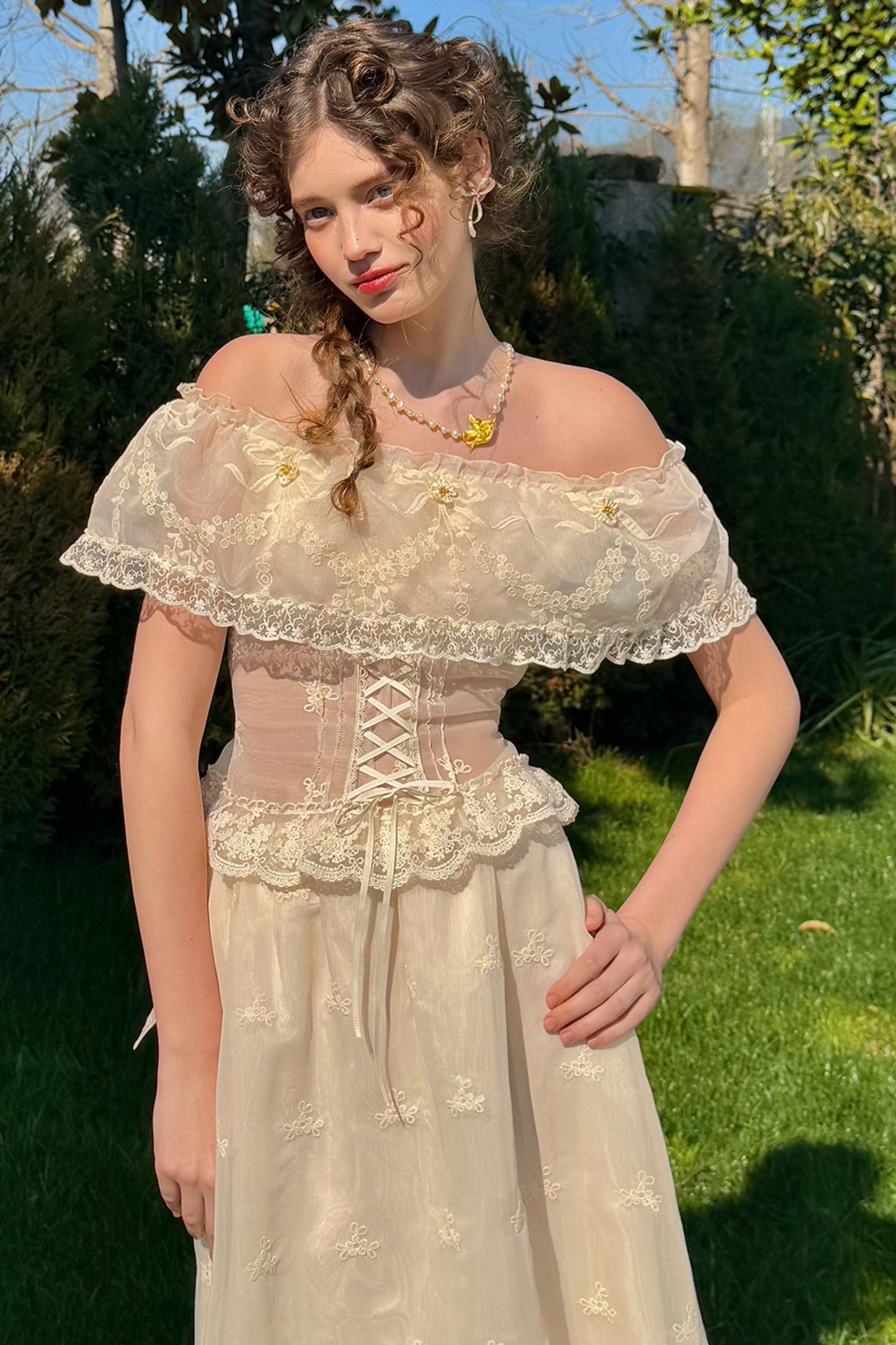 Sweetheart Fishbone Skirt Set-Up