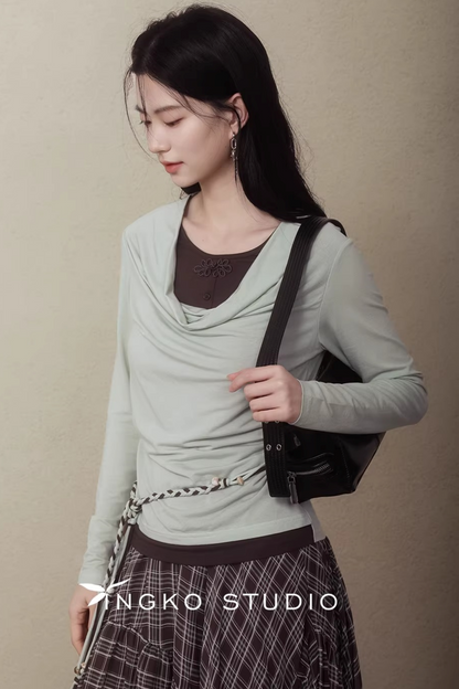 Hollow Sea Salt Blouse