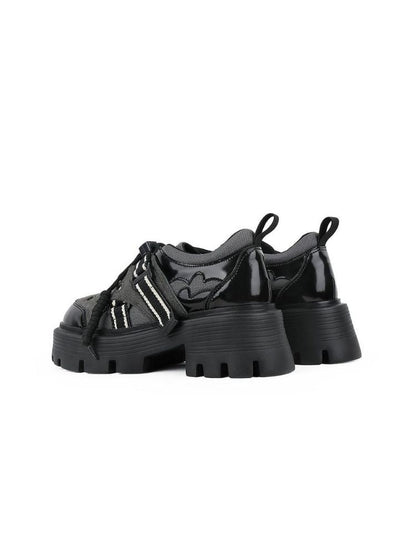 Border Band Sporty Casual Platform Shoes