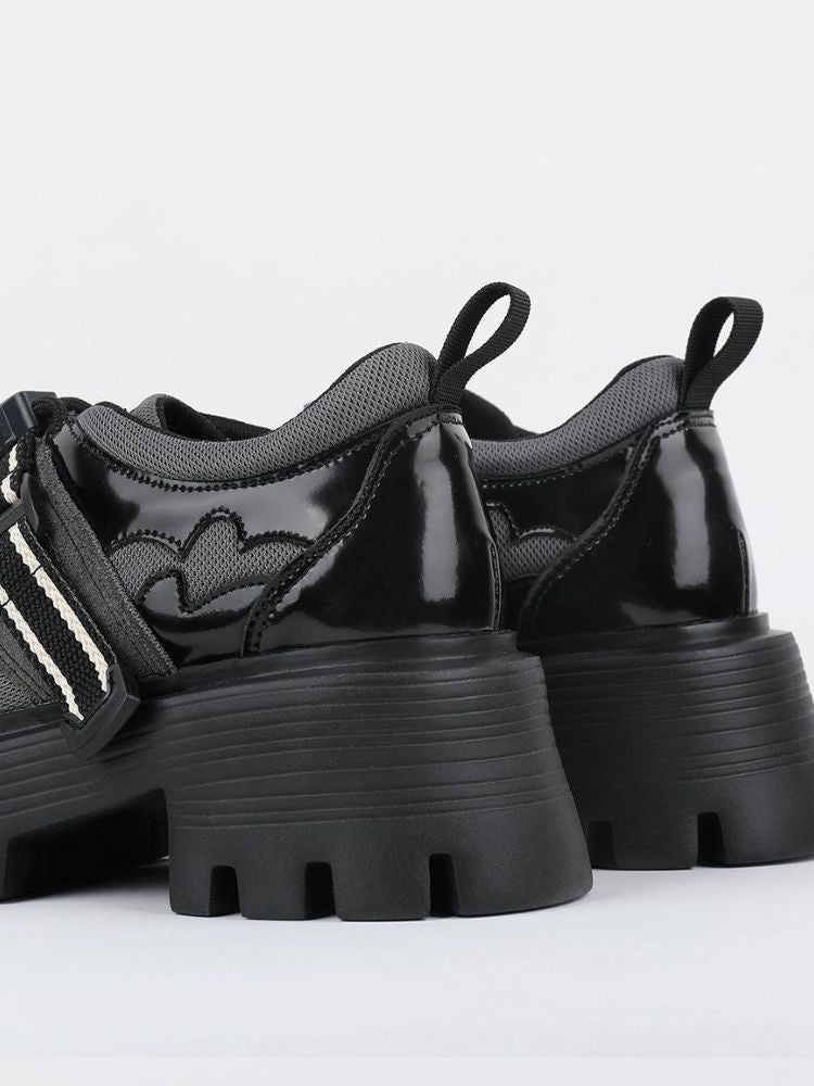 Border Band Sporty Casual Platform Shoes