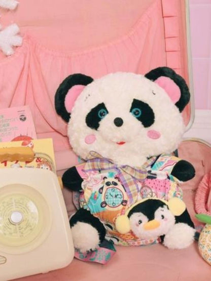 Panda Plush Doll Bag