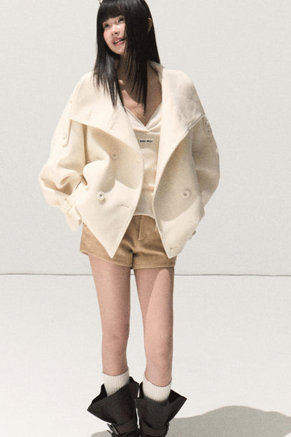 Night Pine Wool Shorts