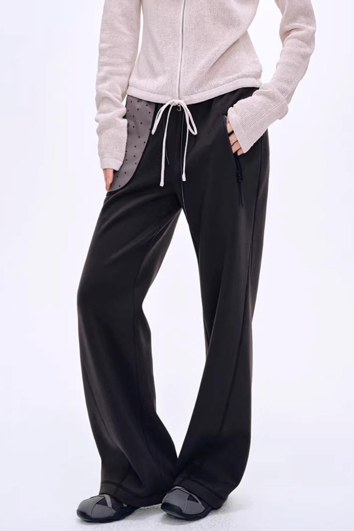Polka Dot Air Layer Sweatpants