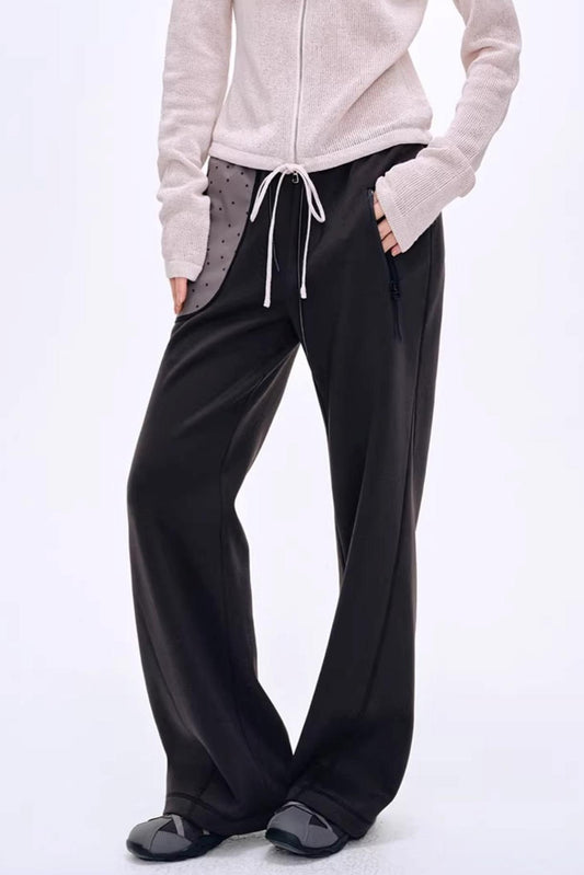 Polka Dot Air Layer Sweatpants