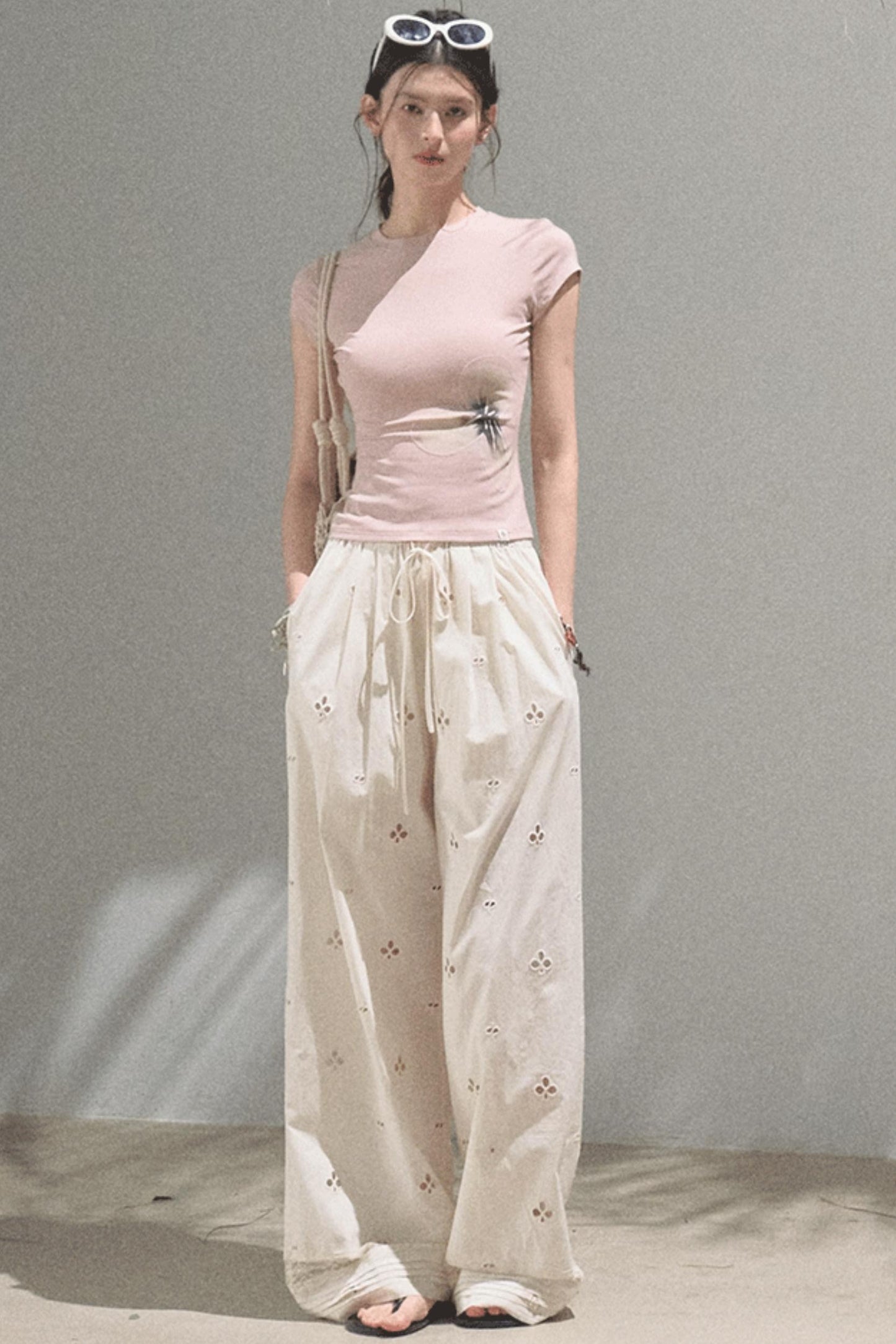 Begonia Bloom Slim Fit T-Shirt