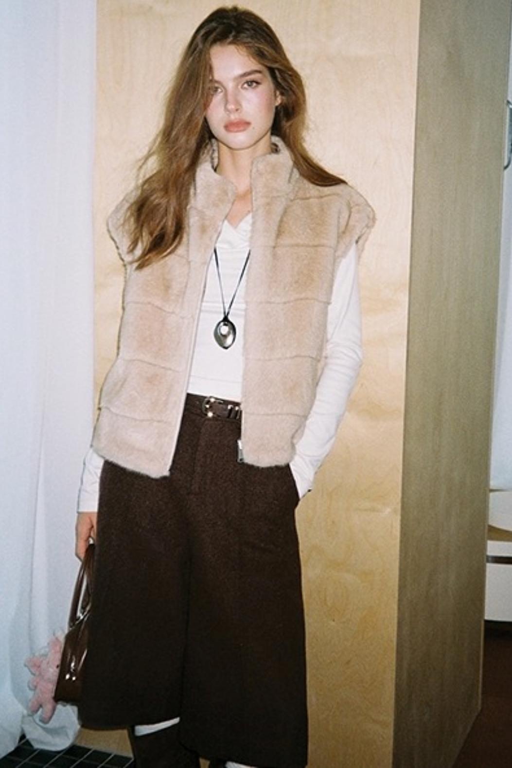 Sea Wool Tweed Pants