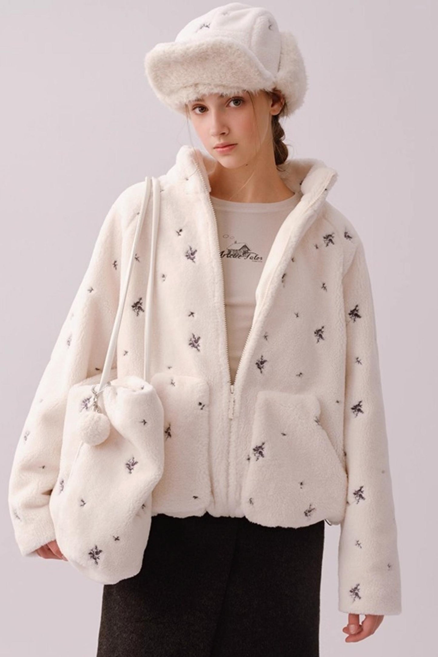 Endless Thoughts Floral Tote Bag