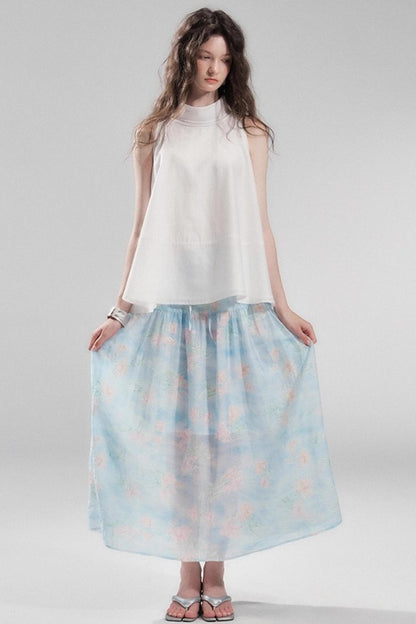 Dandelion Draped Vest Top