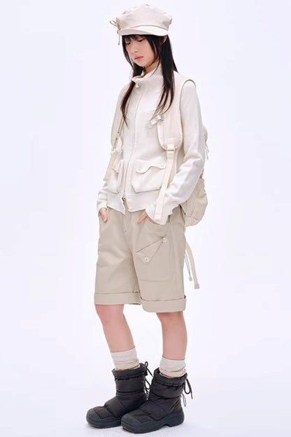 Simple Unbounded Straight-Leg Shorts