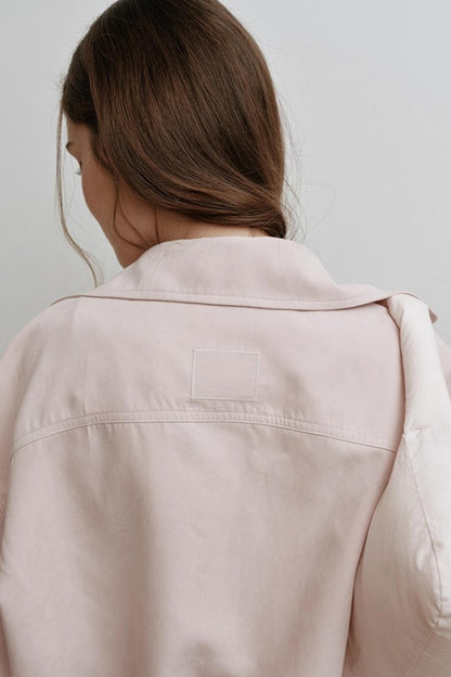 Faux Suede Embroidery Jacket