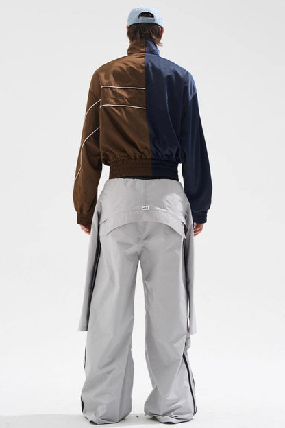 Pleated Cargo Pants
