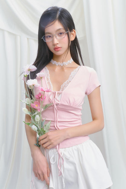 Peach Mint Desire Top