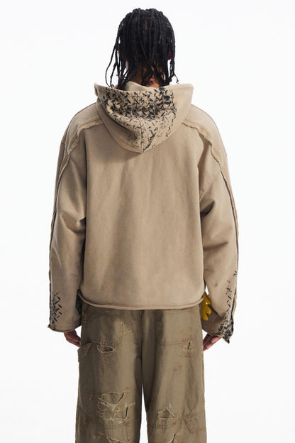 Vintage Racing  Khaki Heavy Top