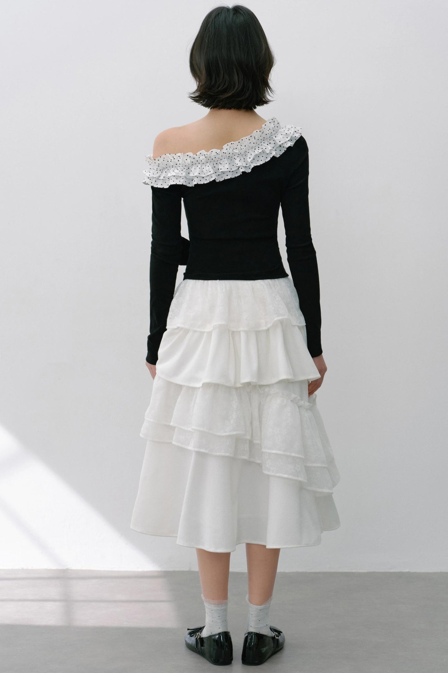 Vintage Flower Puffy Skirt