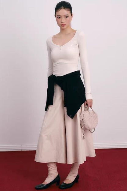 Spring in Seoul V-Neck Top