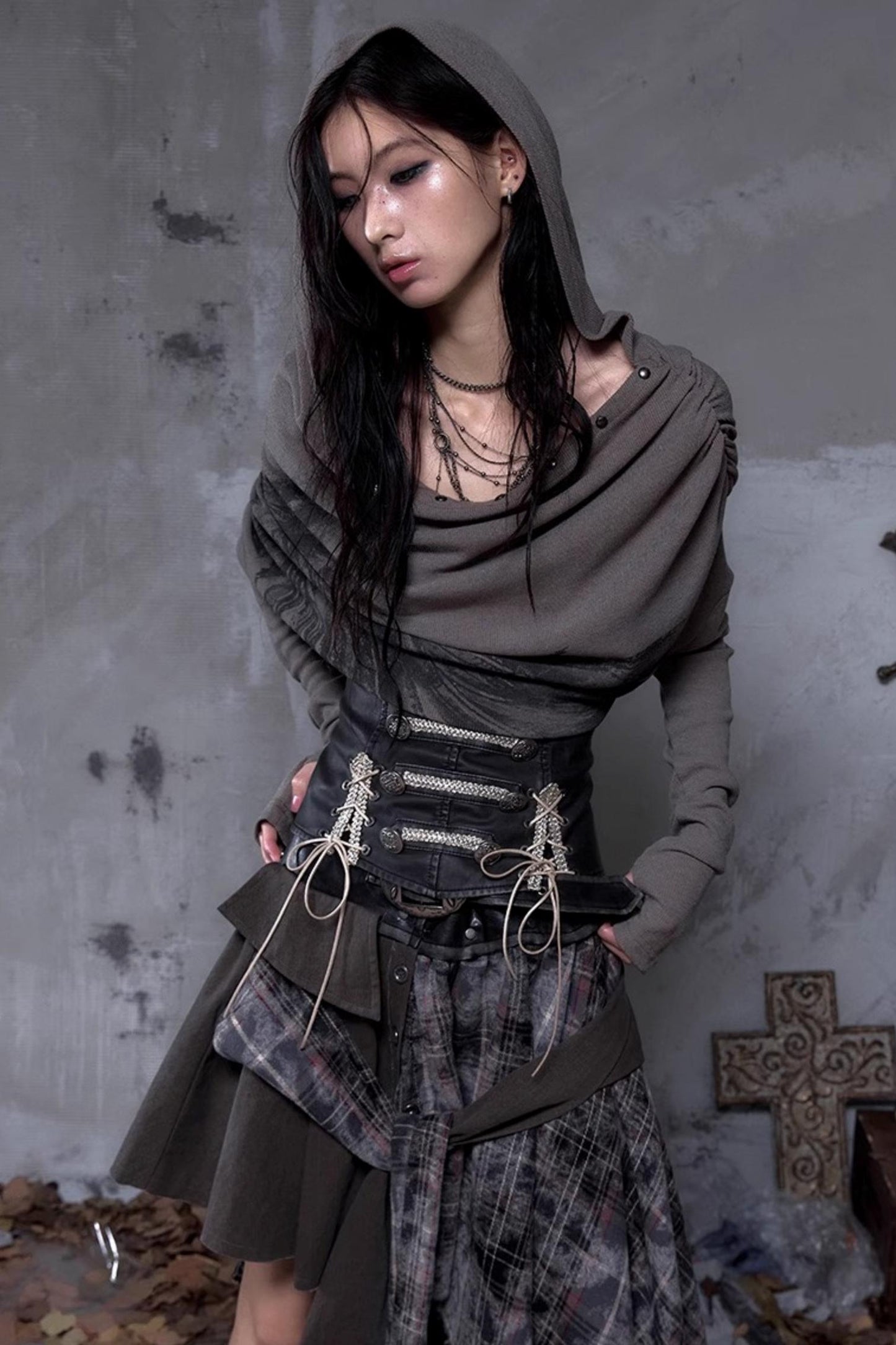 Vintage Knight Leather Waist Seal