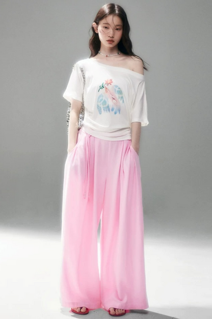 Breathable Linen Blend Pants