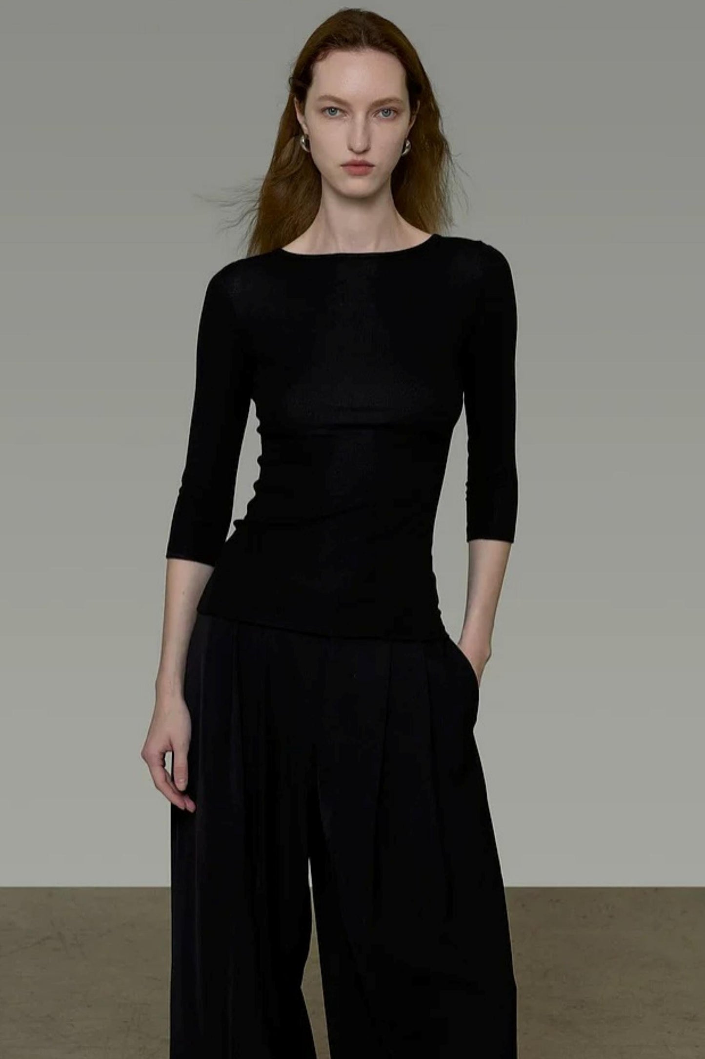 Französisches rückenfreies Designer-Oberteil