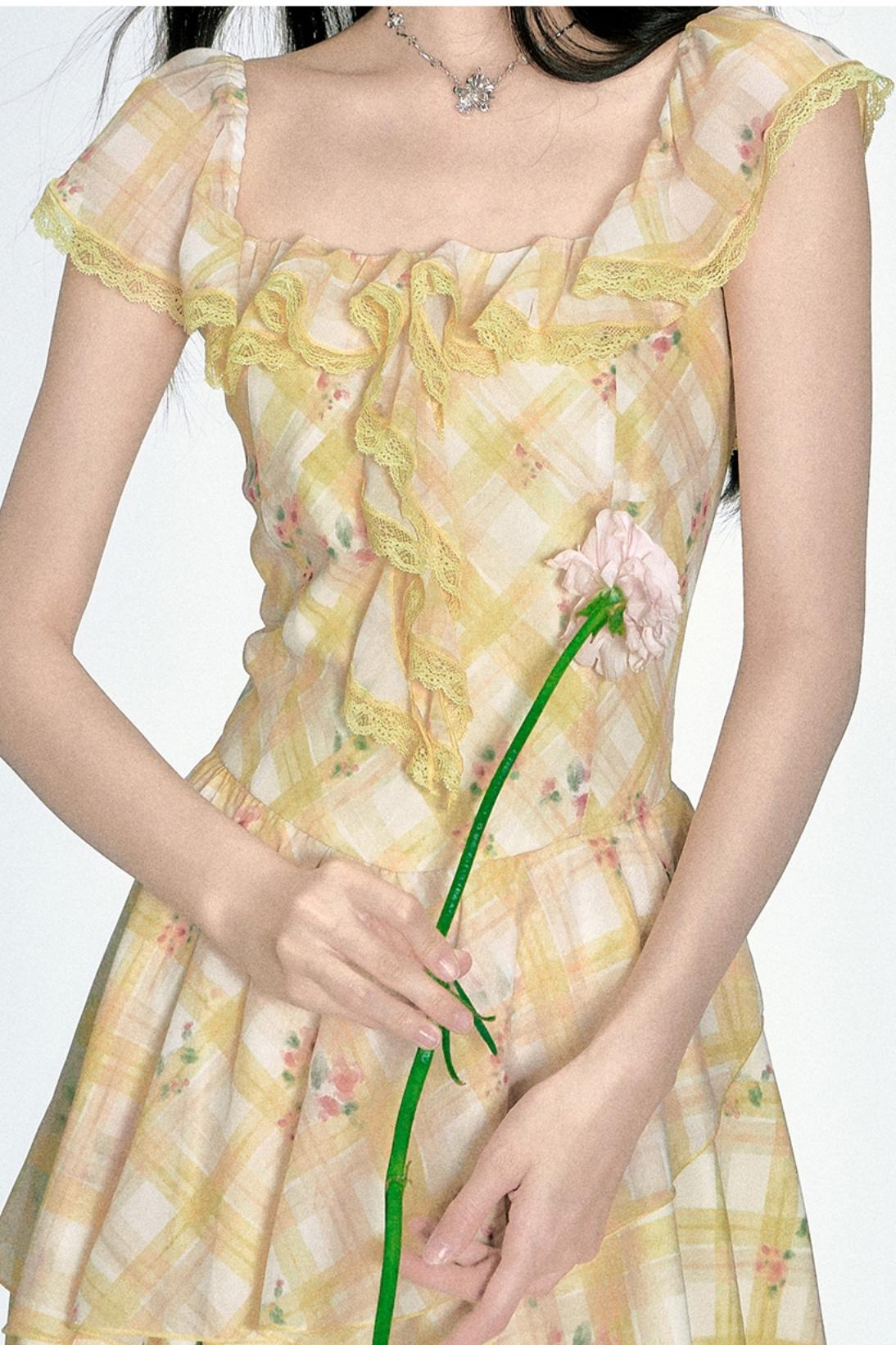 Romantic Ruffle Dress