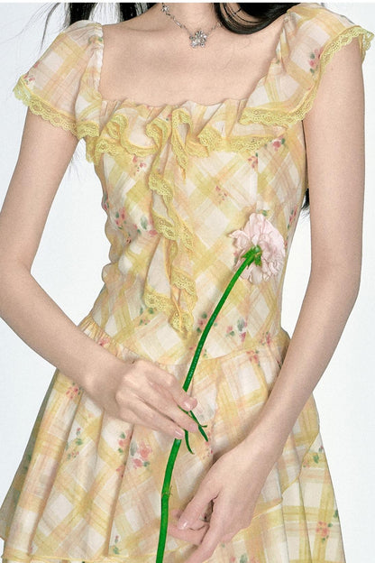 Romantic Ruffle Dress