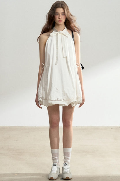 Sleeveless Floral Dress