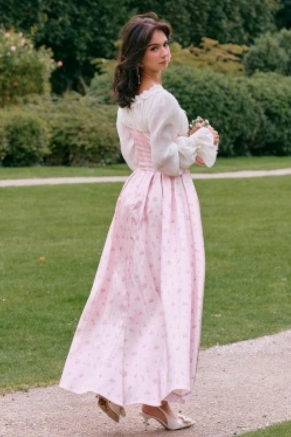 Lace Rose Symphony Dress