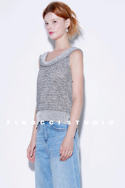Natural Breathable Knitted Top