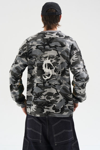 Camouflage Long Sleeve Tee