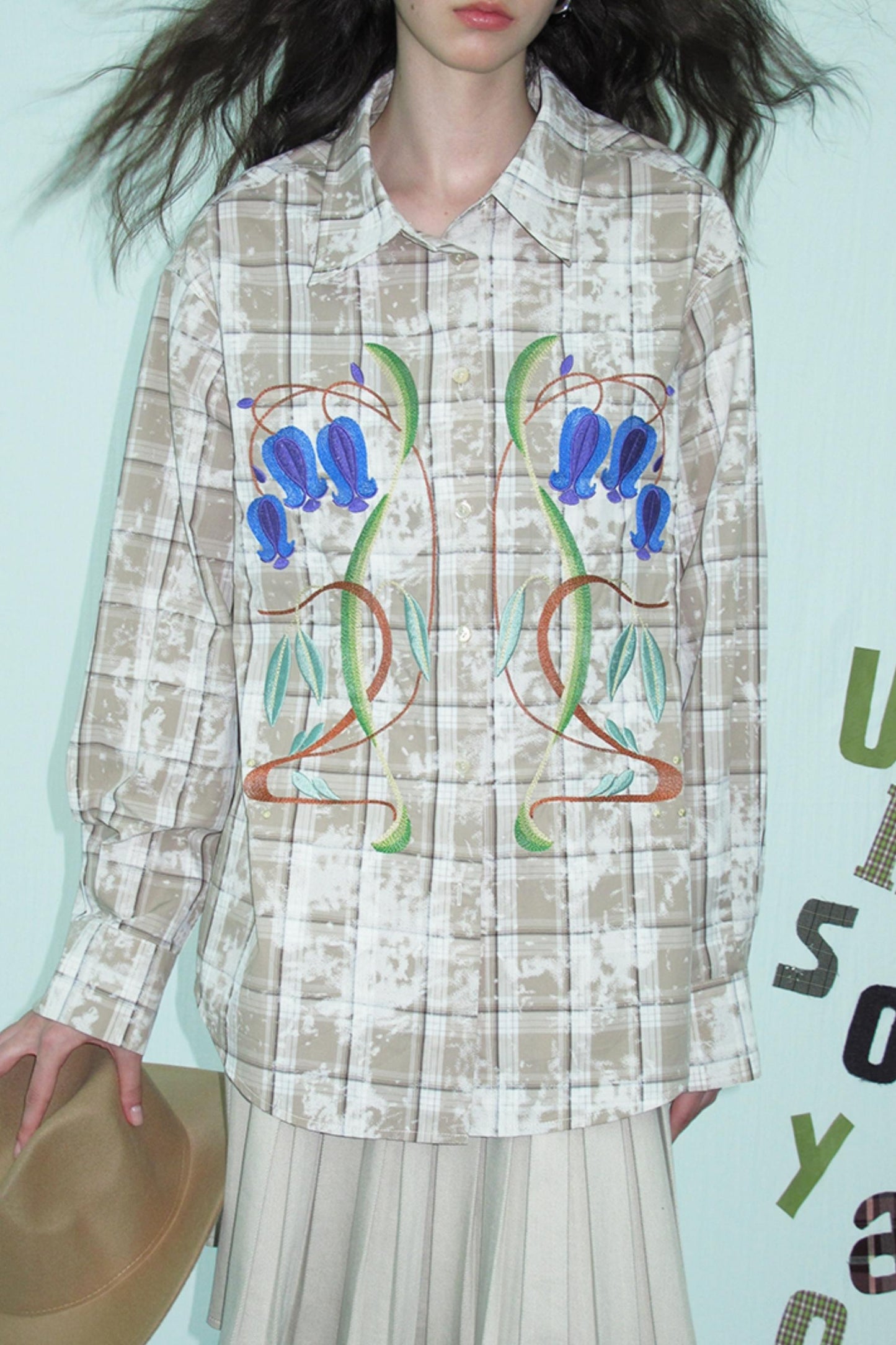 Cotton Print Tie-Dye Shirt