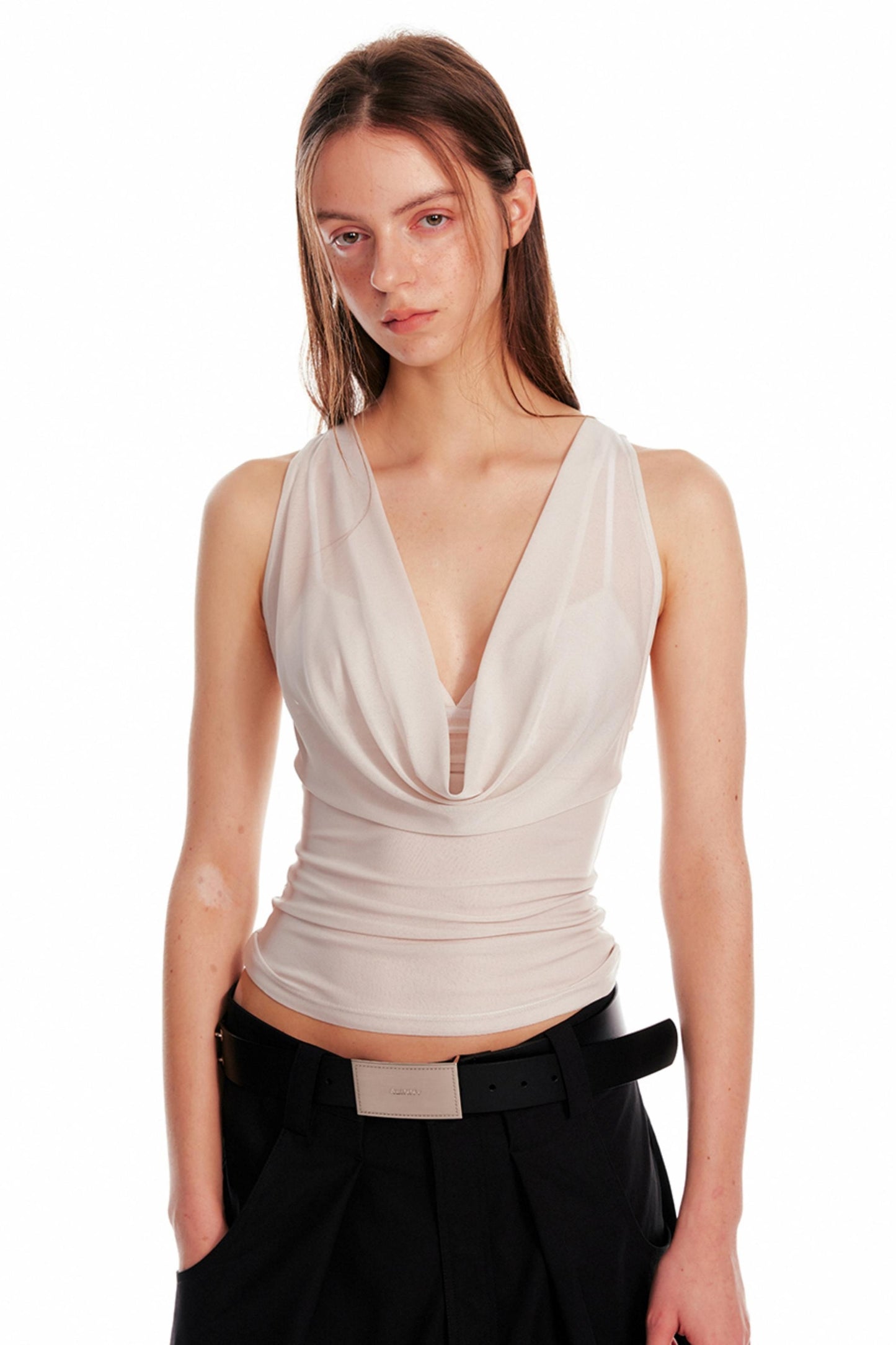 Summer Acetate Knit Camisole