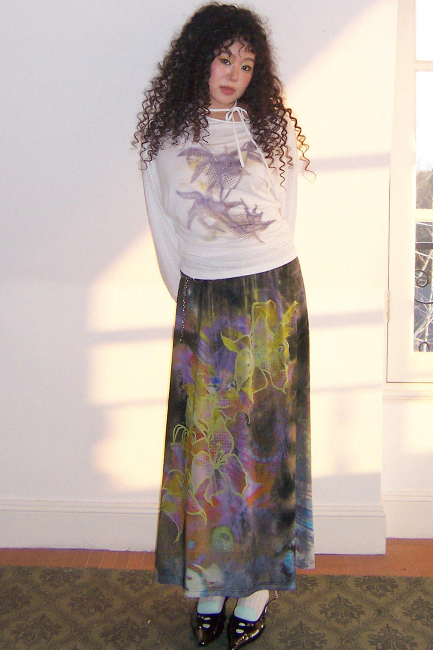 Dawn Dance Mesh Skirt