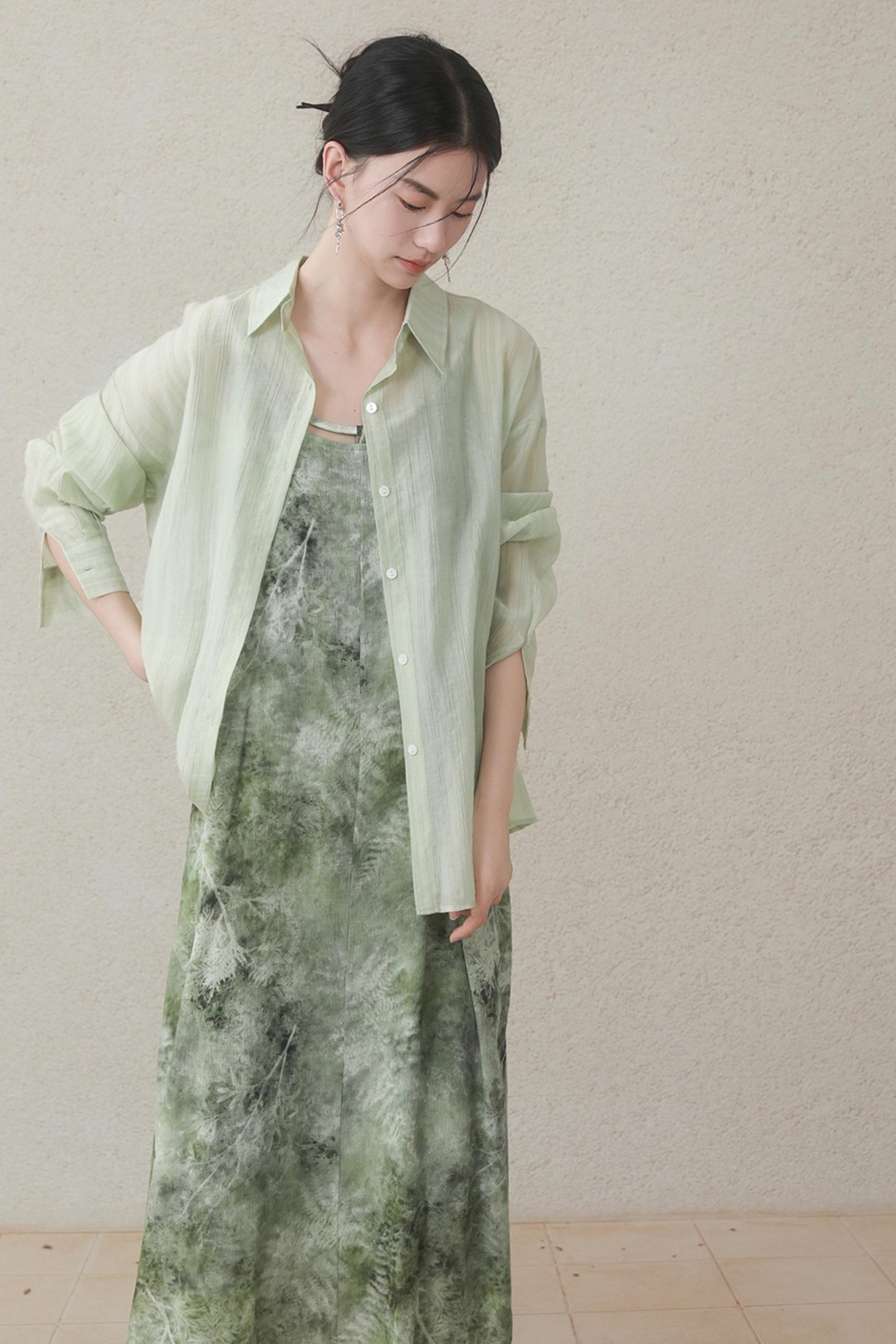 Summer Halter Dress With Beads