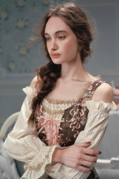 Lacemade French Floral Dress