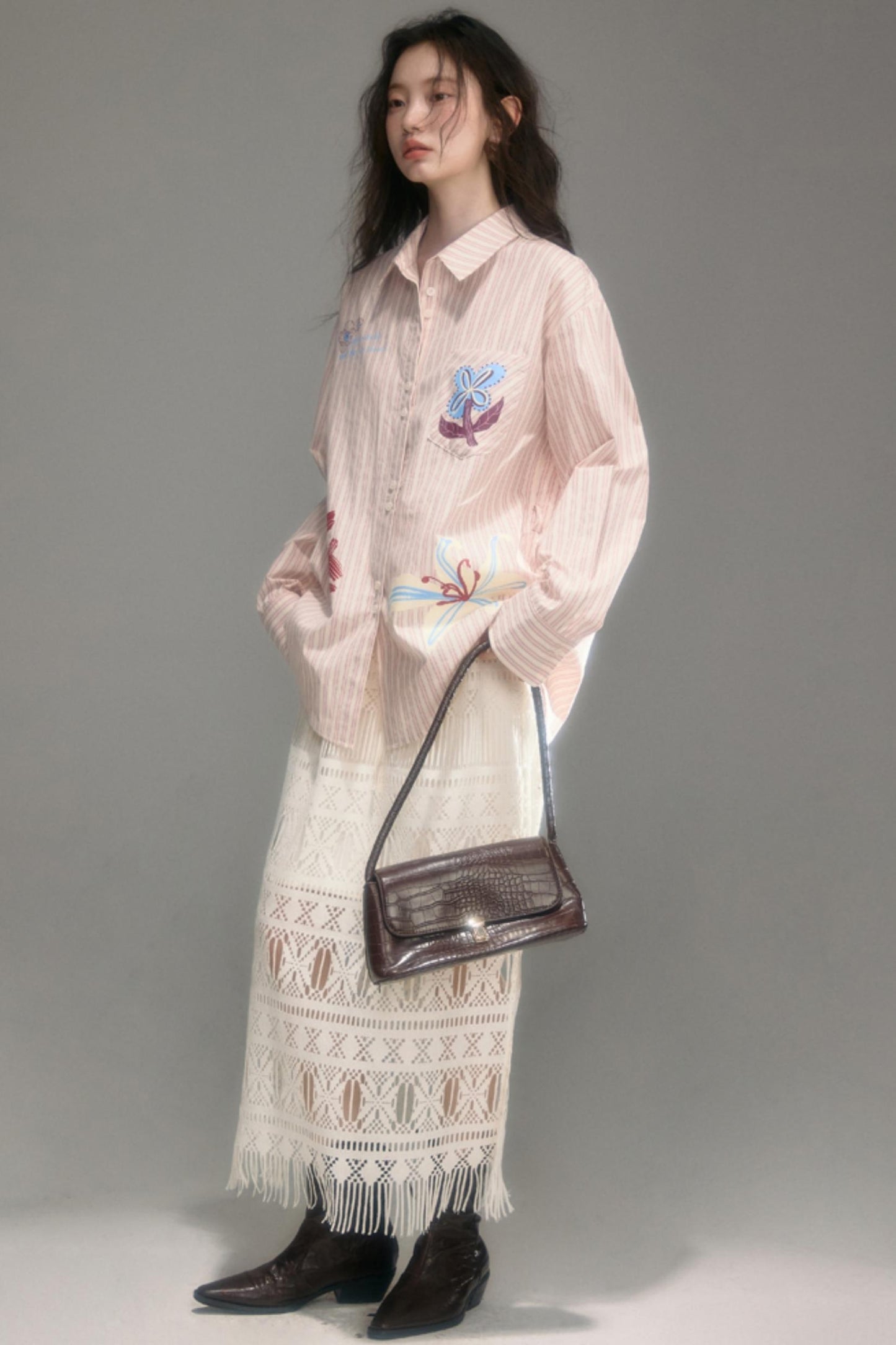 Original Monologue Fringe Skirt