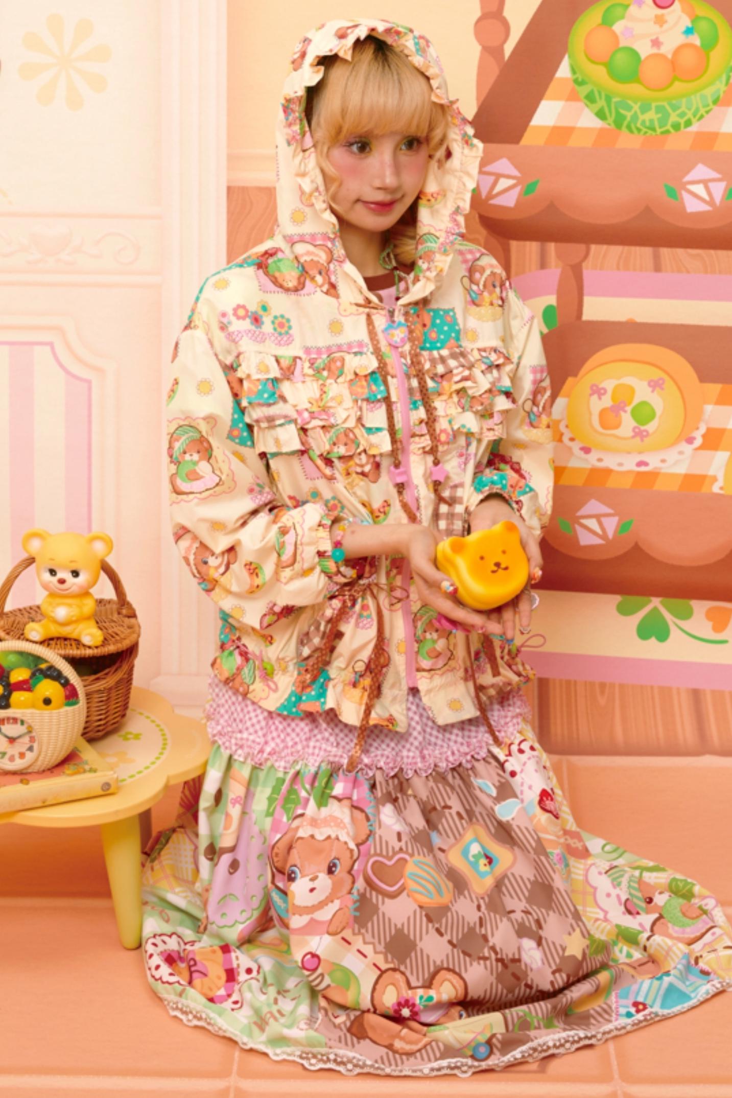 Patchwork Hooded UV Protection Jacket