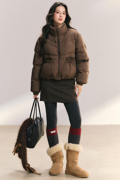 Plaid Frosting Cotton Jacket