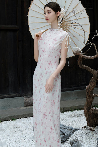 Vintage Plum Blossom Dress