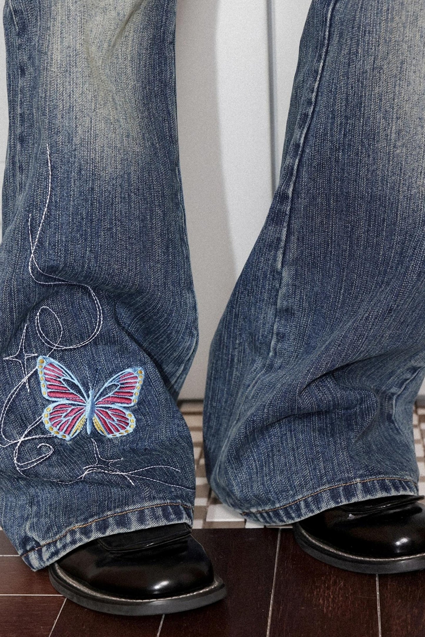 Dream Butterfly Bootcut Jeans