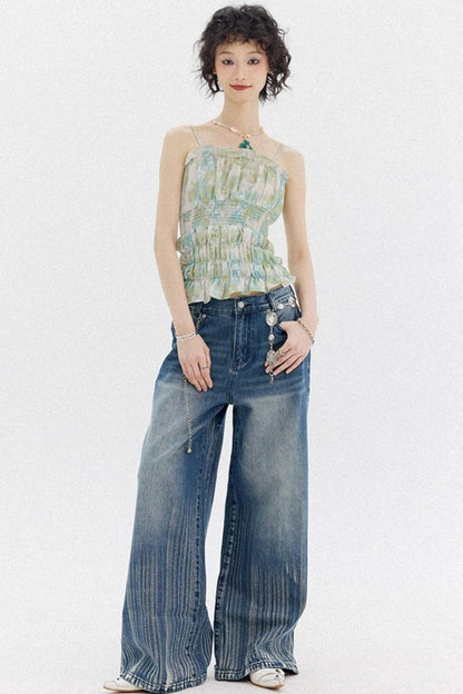 Mist Drawstring Camisole