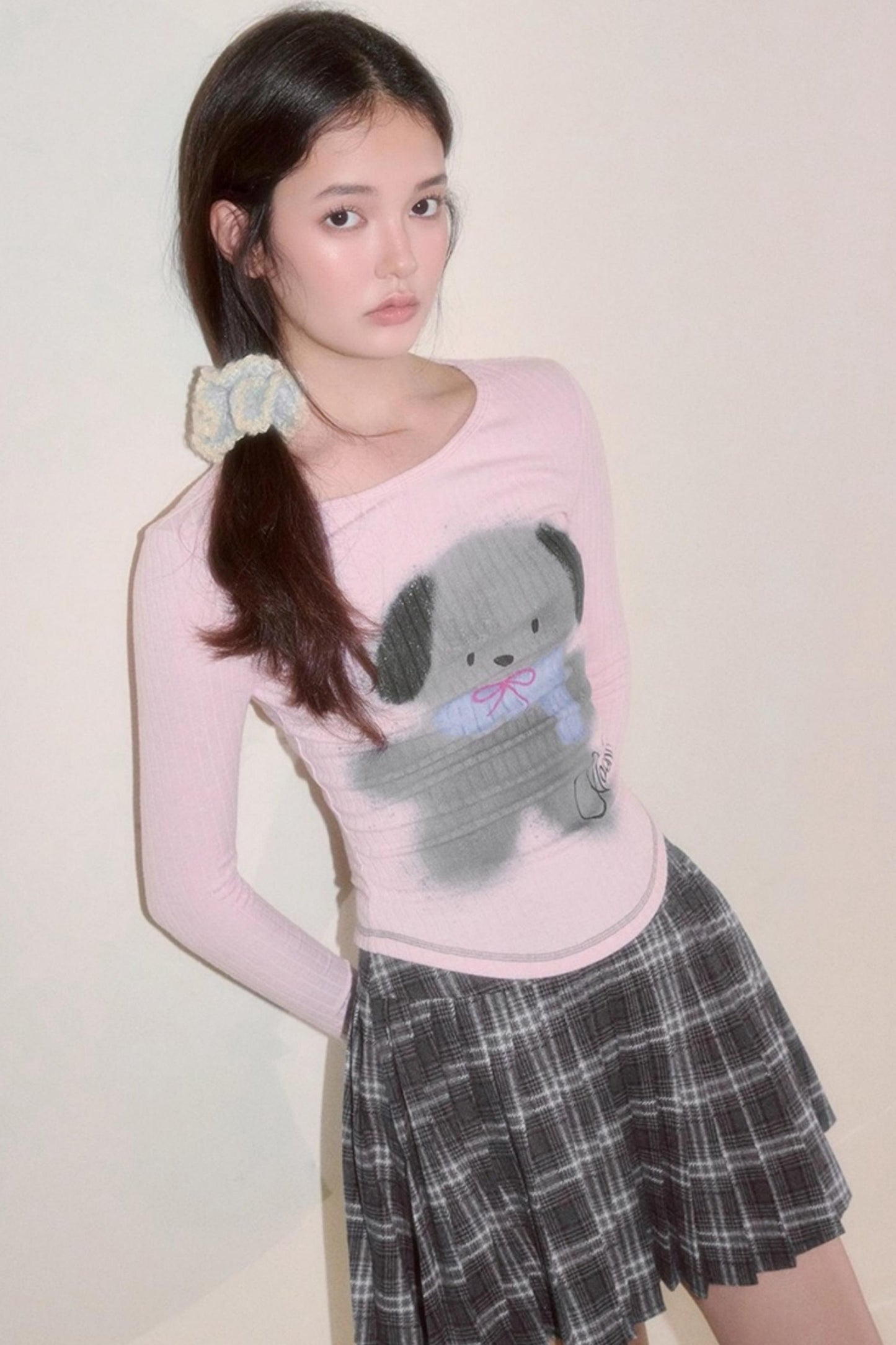 Winter Slim Sleeve Top