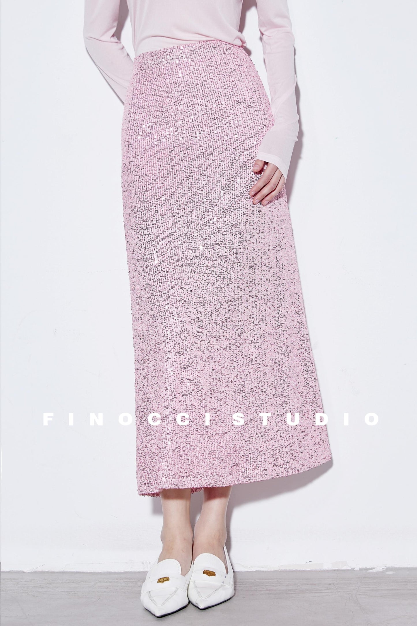 Blooming Pink Sparkle Skirt