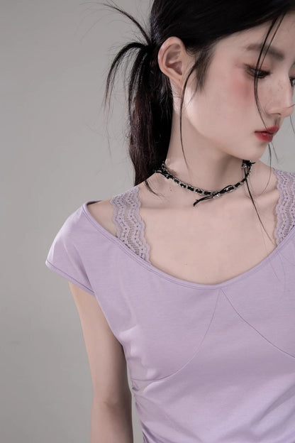 Silk Tomato Mist Top