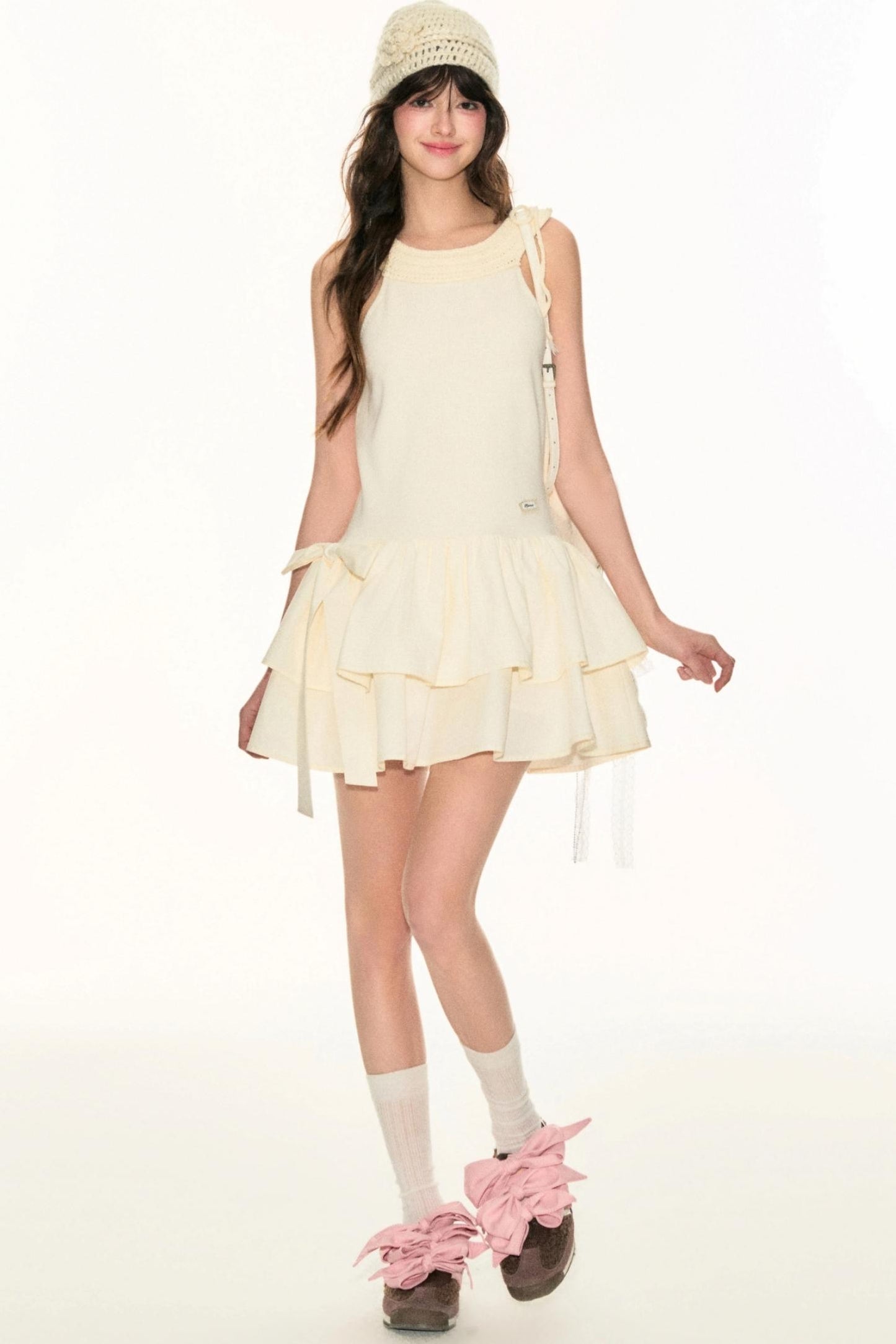 Halterneck Tie Dress